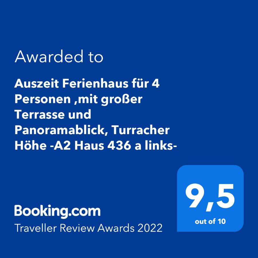 Auszeit Ferienhaus Fur 6 Personen ,Mit Grosser Terrasse Und Panoramablick, Turracher Hohe -A1 Haus 436 A Links- Zewnętrze zdjęcie